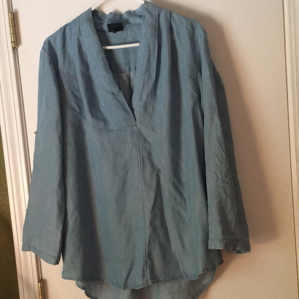 Chambray tunic